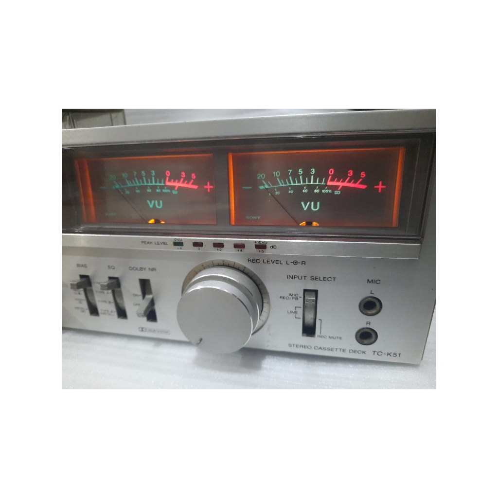 Stereo Cassette Deck SONY TC- K51 Sendust & Ferrite Head Original Japan