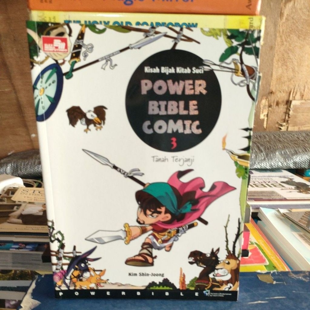 Komik Kisah bijak kitab suci Power Bible Comic 3 Tanah Terjanji
