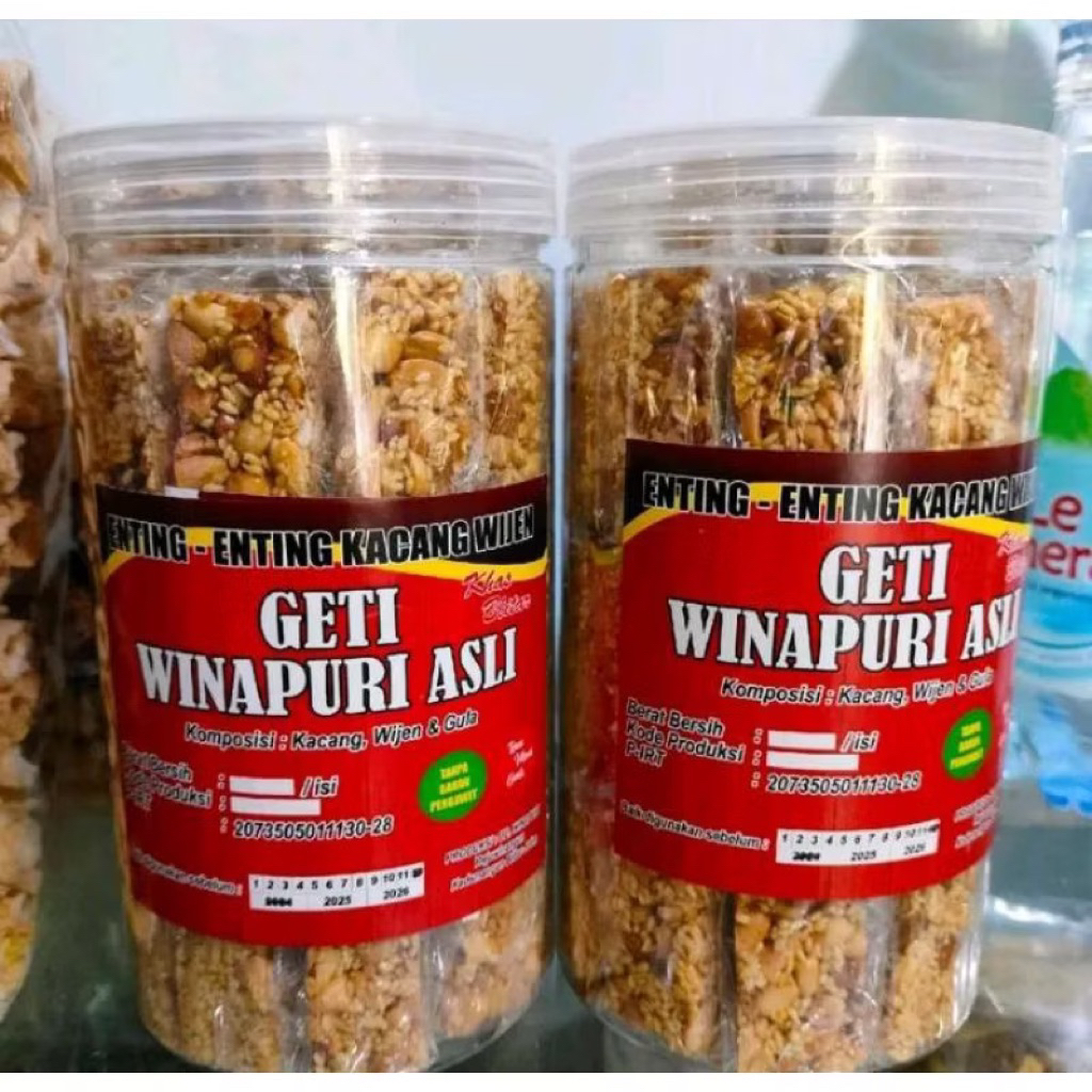 GETI KACANG WIJEN WINAPURI KEMASAN TOPLES OLEH - OLEH KHAS BLITAR