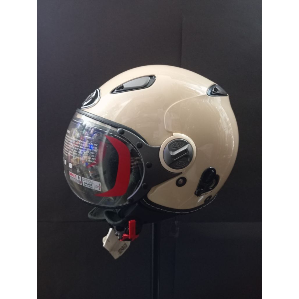 HELM KYT ELSICO SOLID CREMS HELM KYT ORIGINAL RETRO