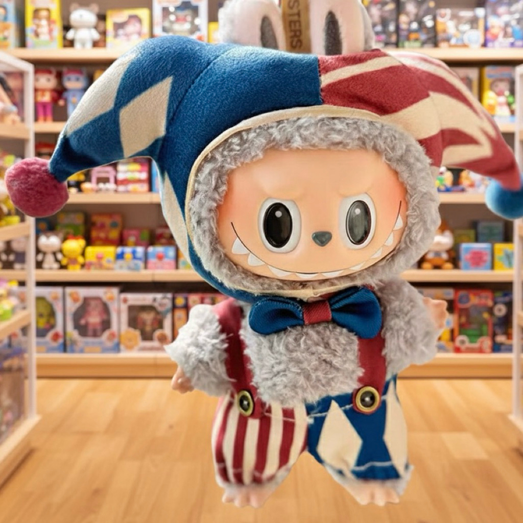 Baju Kostum Labubu, Badut - Edisi "Why So Serious" Juggling Clown Labubu (POPMART)