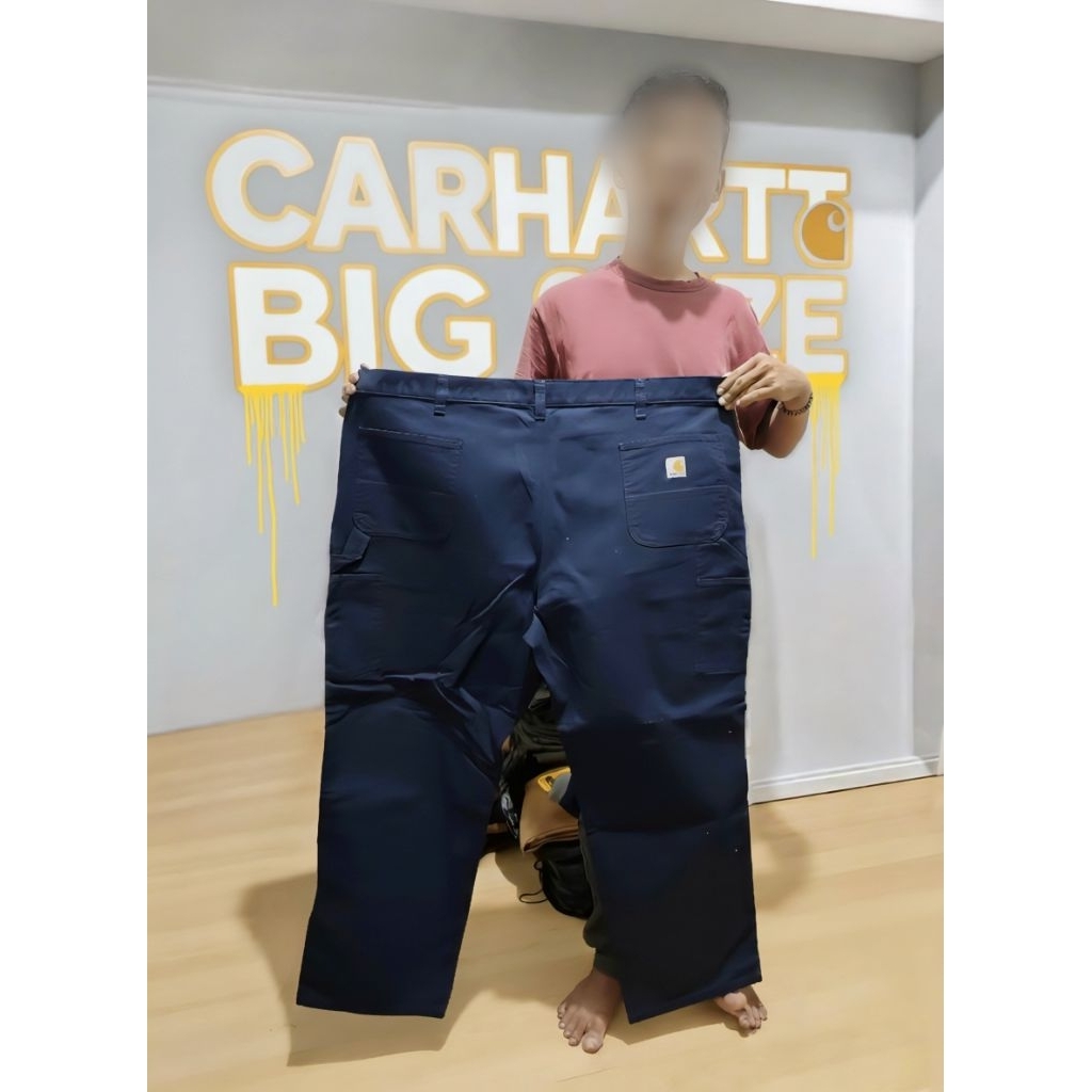 Carhartt Big size carpenter Work Pants Original Celana Kanvas Pria Jumbo Big size 100 Kg