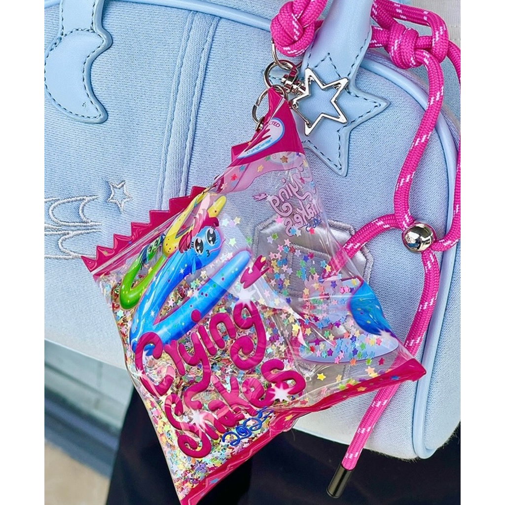 CRYING CENTER (READY) 100% Ori CryingCenter Crying Snakes Bag Charm