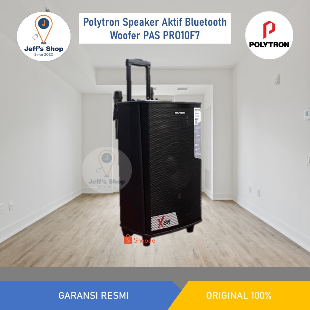 Polytron Speaker Aktif Profesional [Woofer 10 Inch] PAS PRO10F7