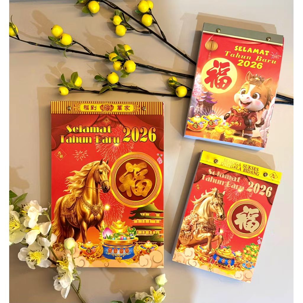 Kalender robek 2026 kalender sobek almanak robek tanggalan tanggal