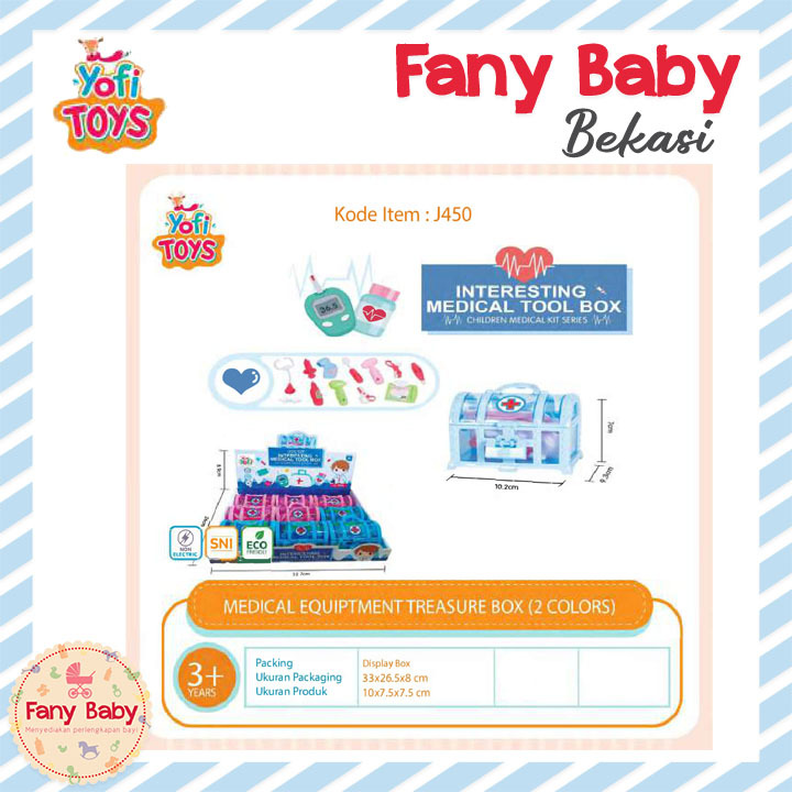 YOFI MEDICAL EQUIPMENT TREASURE BOX NON ELECTRIC  - J450 | MAINAN ANAK