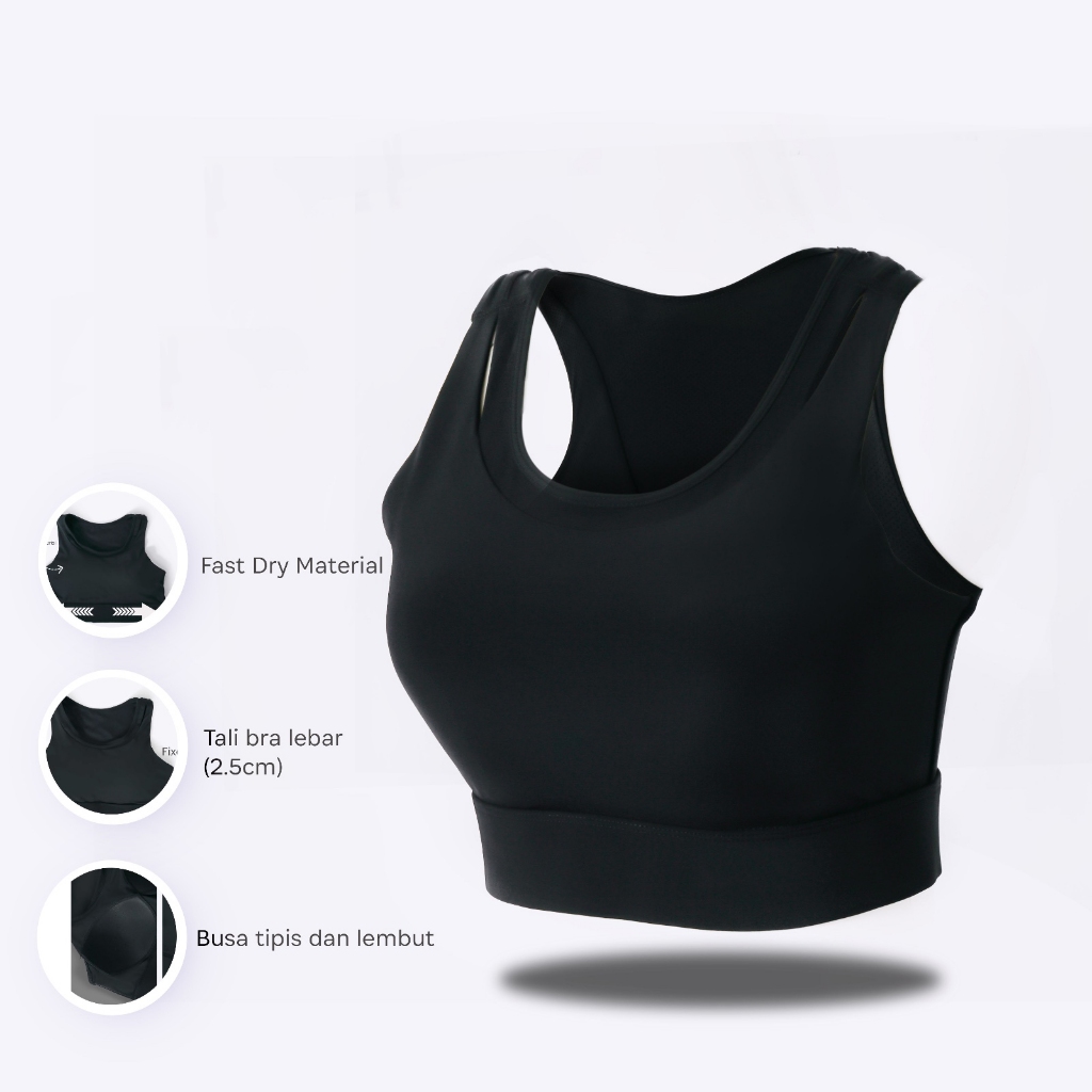 Fiori Urban Sport Bra – Sport Bra Olahraga Nyaman untuk Wanita Aktif