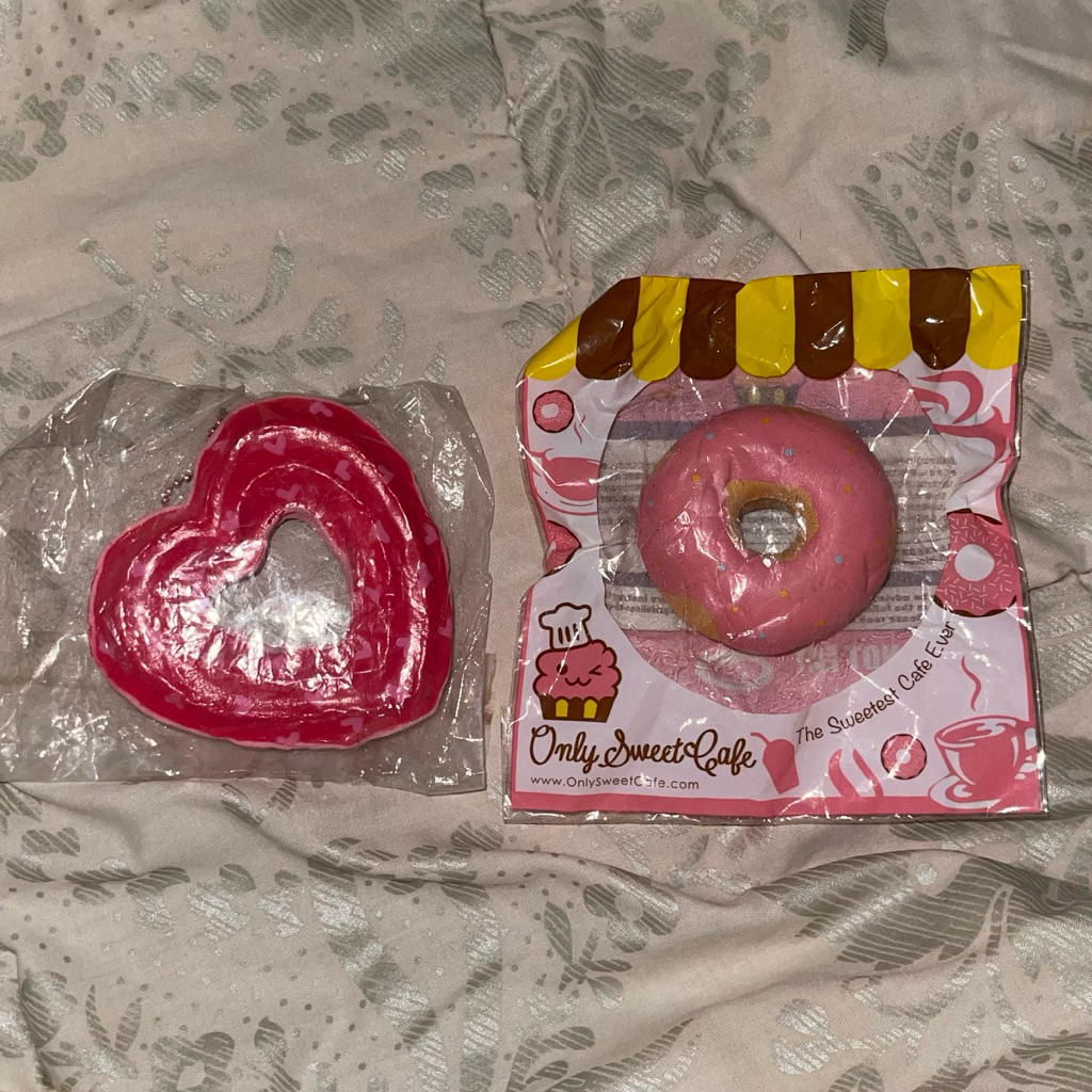Official License Rare Preloved Squishy ibloom osc donut sammy the patissier heart churro