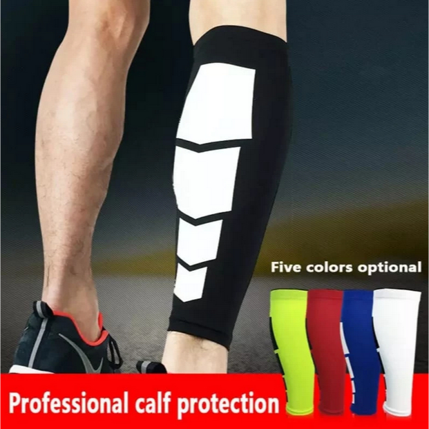 Knee Support LS-20 Pad Manset Pelindung Betis Kaki Pria Olahraga Sepak Bola Futsal / Dekker Leg Slee