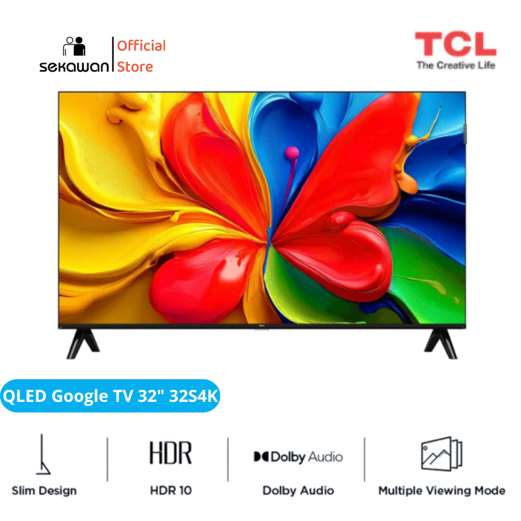 TCL QLED Google TV 32 Inch 32S4K