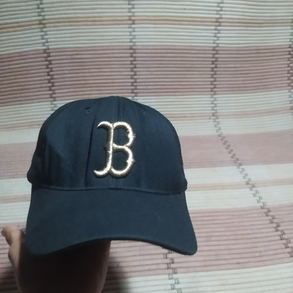 Topi Boston Bordir MLB Original Preloved