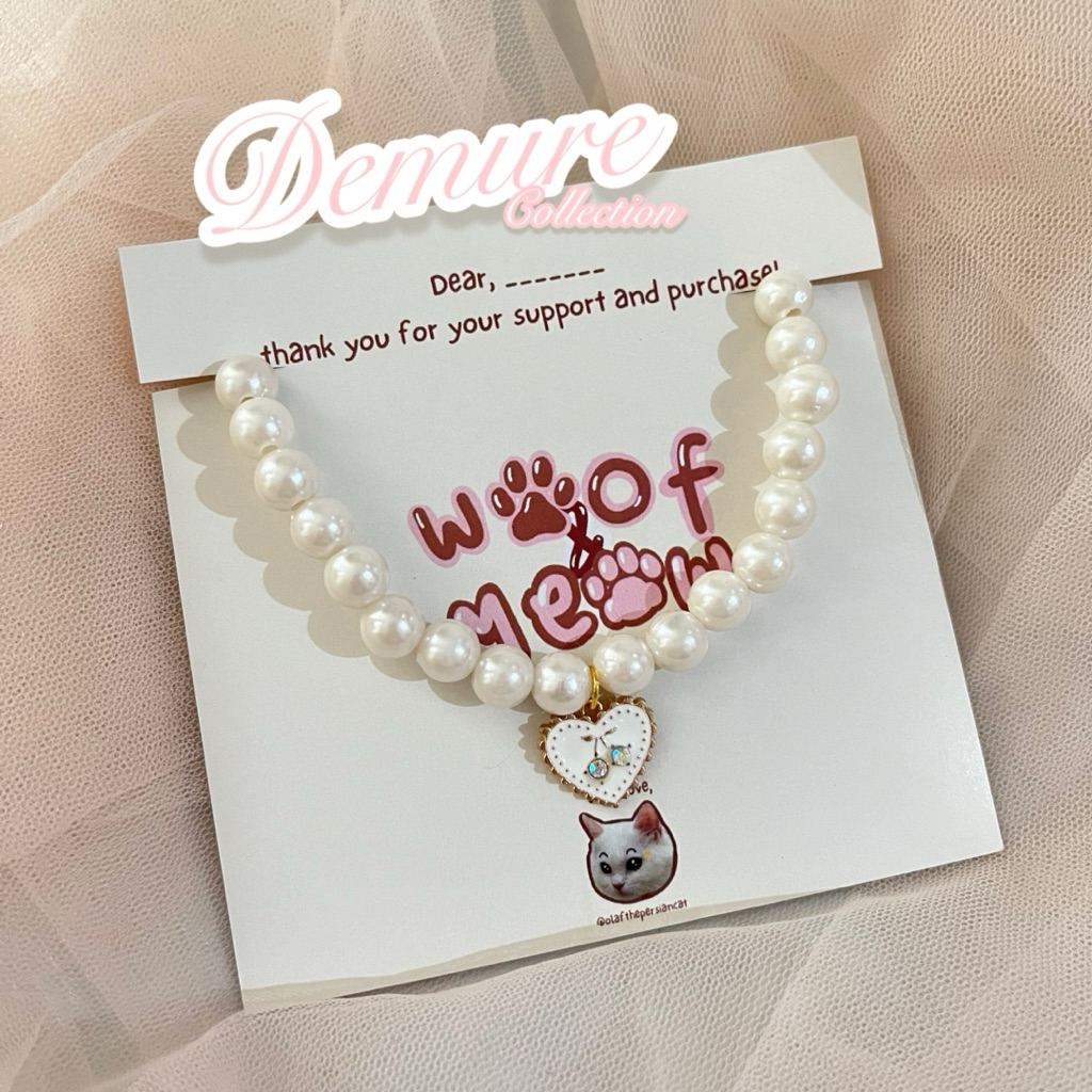 [DEMURE] Pet Charm with Exclusive Charm
