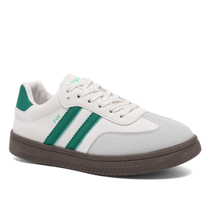 Sepatu Sneakers Wanita PVN Taehyung Sport Shoes Warna Hijau Putih Hitam 303 - Nyaman dan Trendi