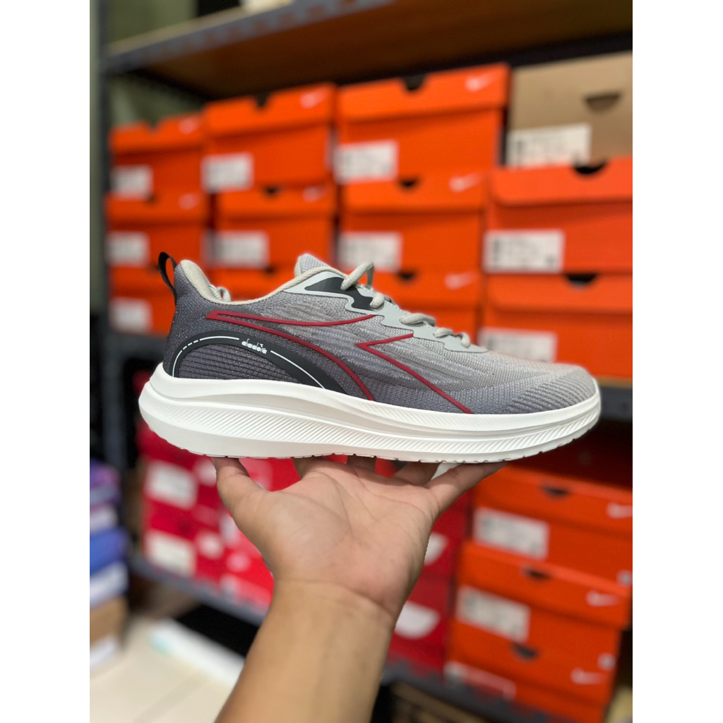 SALE DIADORA MARITA GREY ORIGINAL RESMI PT MAP (DIAX24F1009G)