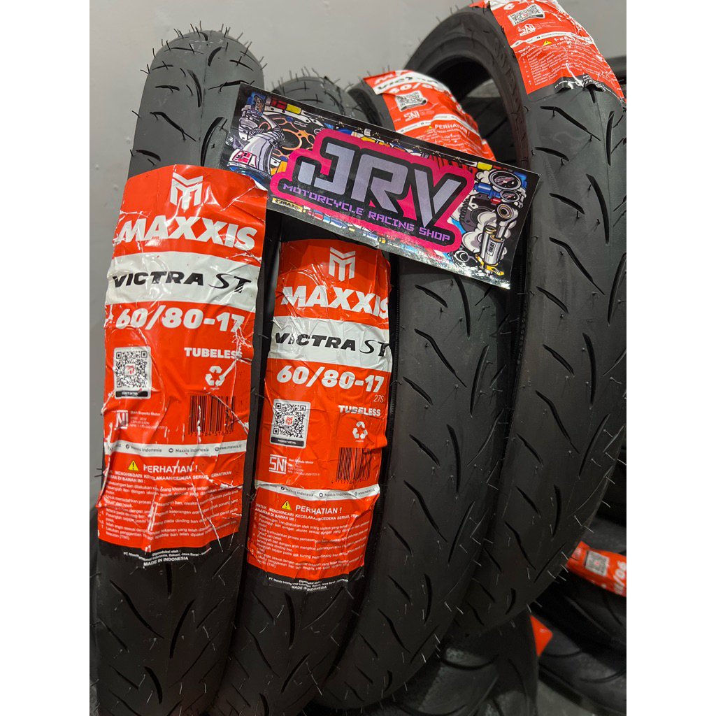 ban maxxis tubeless 60/80-17 ring17