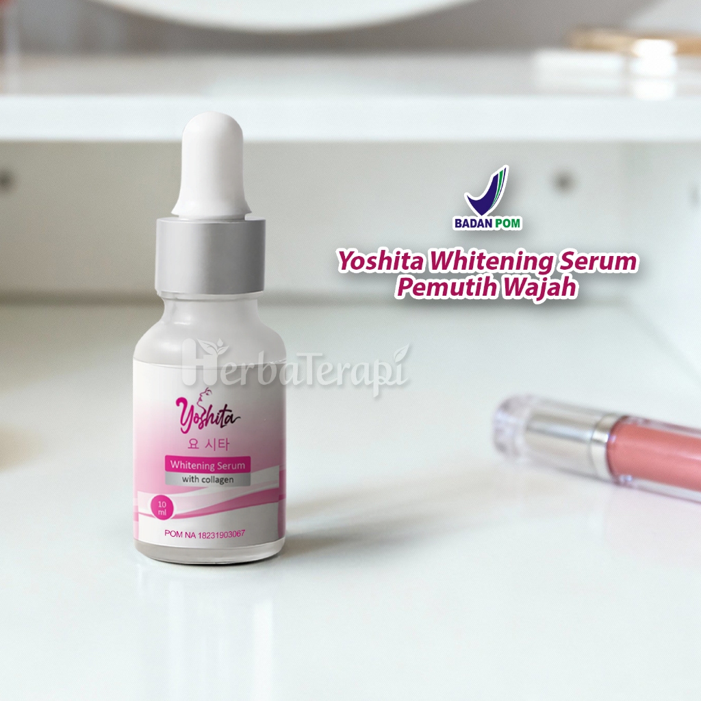 Yoshita Skincare Glowing Pemutih Pencerah Wajah Terbaik BPOM Anti Aging