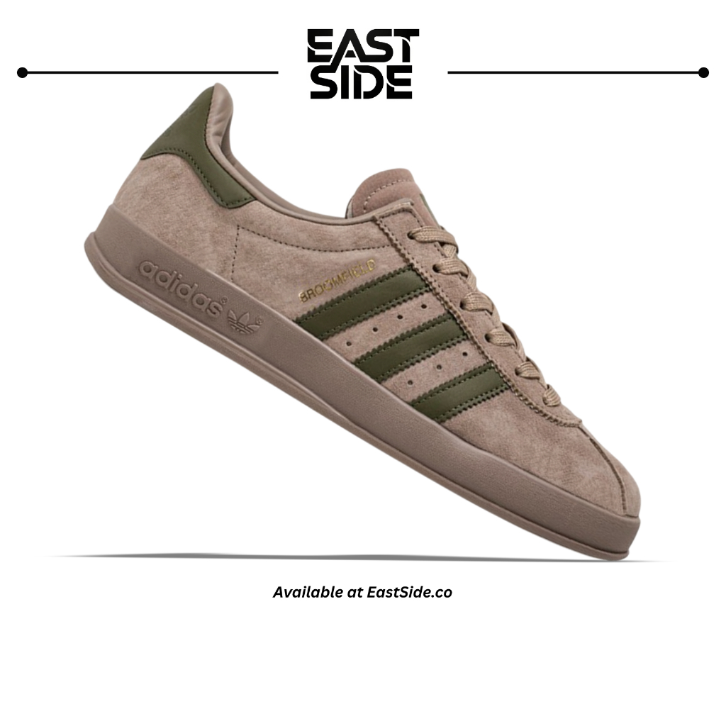 Eastside.co - Sepatu Broomfield RawKhakiBrown GreenOlive Sneakers Authentic