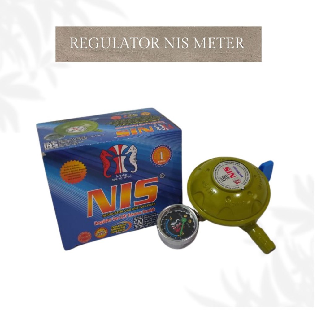 Regulator Kompor Gas NIS N2-0707S SNI Clip On System / Regulator Gas NIS