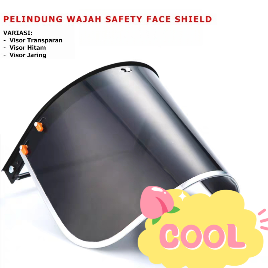 OLiGA Face Shield 8Paket Pelindung Wajah Kuat UV Tahan Panas OLiGA Face Shield