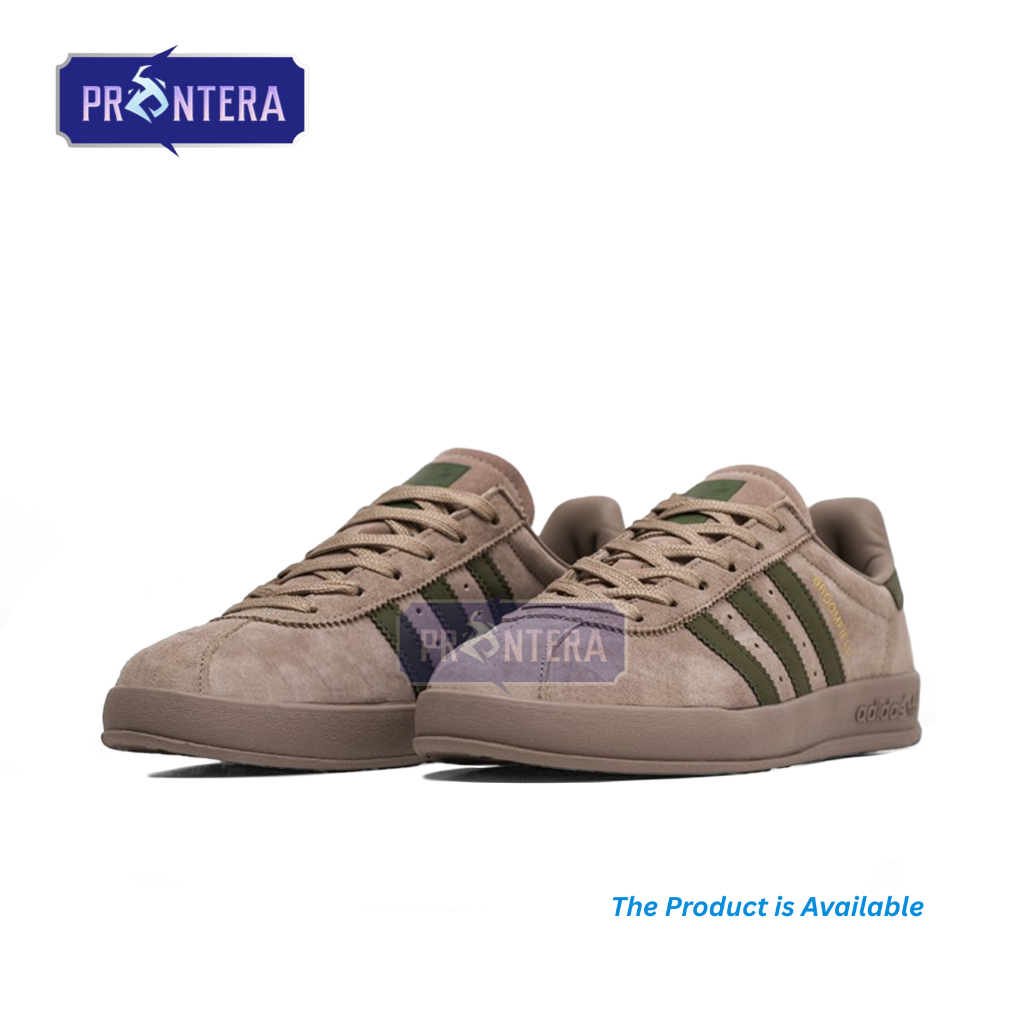 Prontera. - Sepatu Broomfield RawKhakiBrown Green Olive Sneaker Authentic