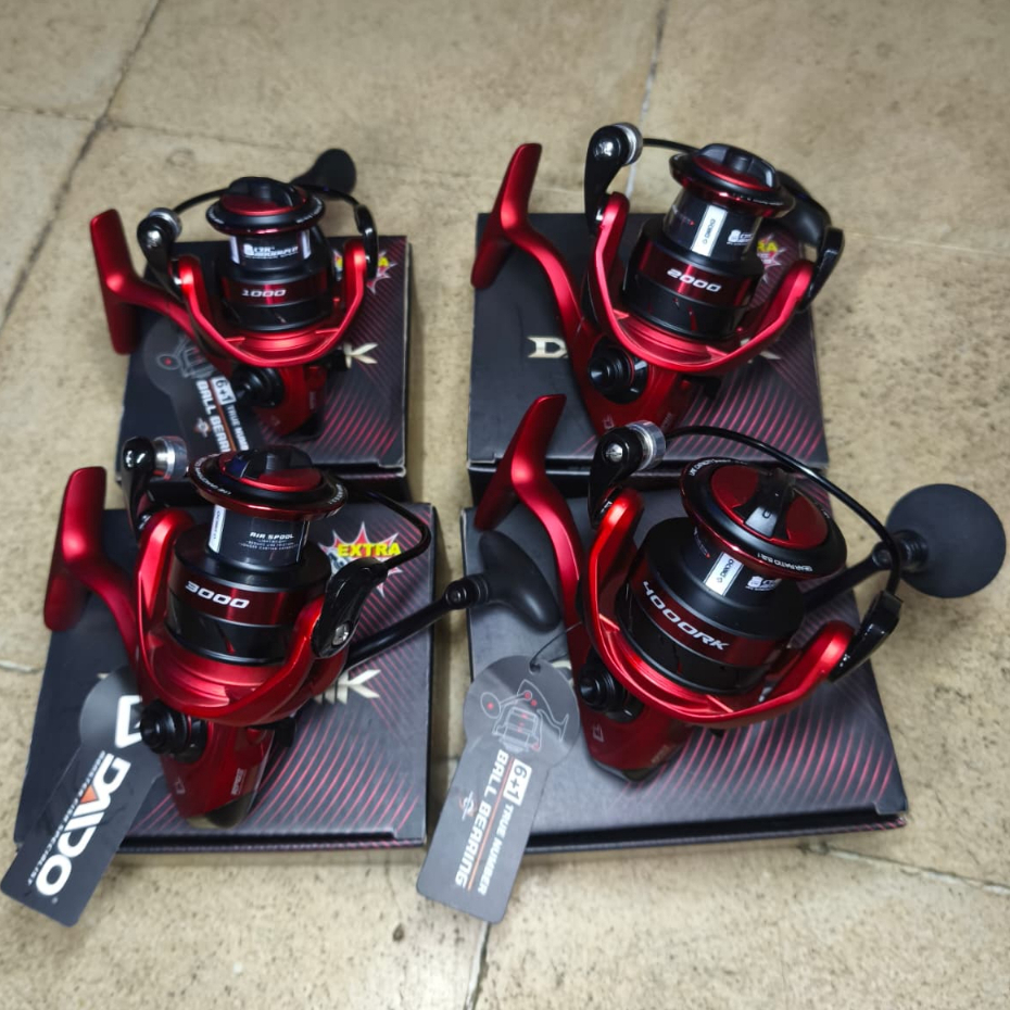 Reel Pancing Daido Demonik Red Merah 1000-4000