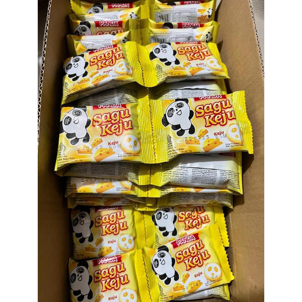 SAGU KEJU PANDA TIME ( 4 RENCENG ISI 40 PCS )