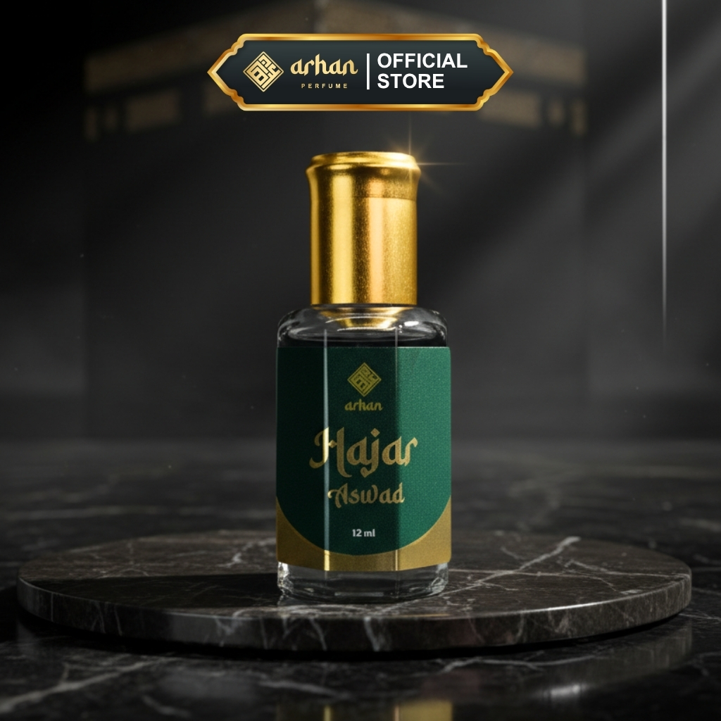 ARHAN Parfum Sholat Hajar Aswad 12 ml
