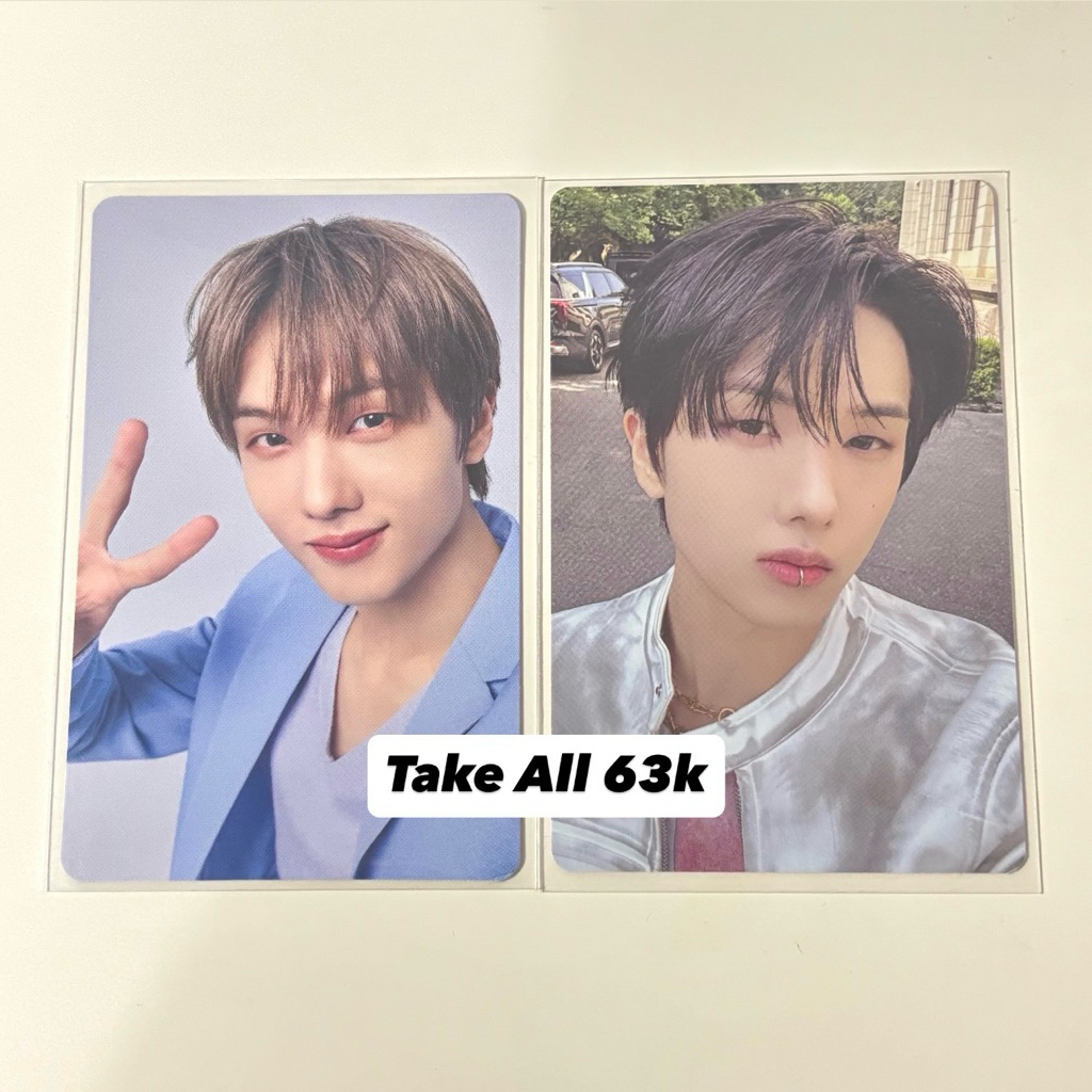 (Take All) PC Official Jisung digipack BTTF, TC TDS 3 Japan NCT Dream Official