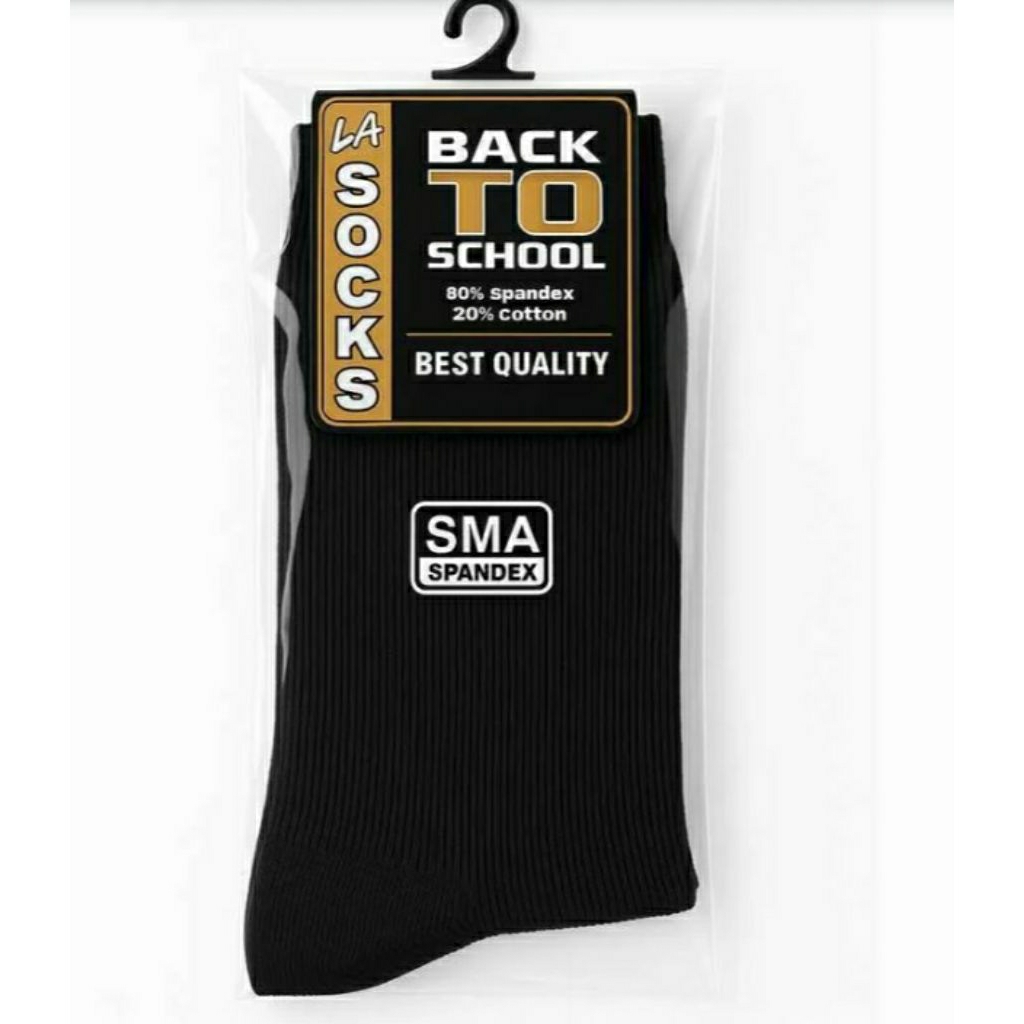 Kaos Kaki SMA / Kaos Kaki Putih SMA / Kaos Kaki Hitam SMA / Kaos Kaki Sekolah