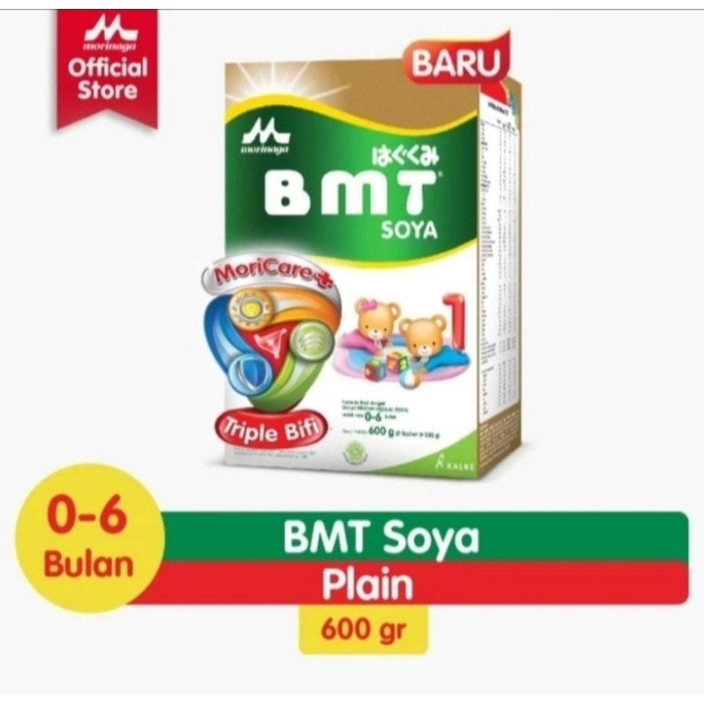 BMT SOYA 1, Susu Pertumbuhan Bayi Umur, 0-6 Bulan, Ukuran : 600 gram