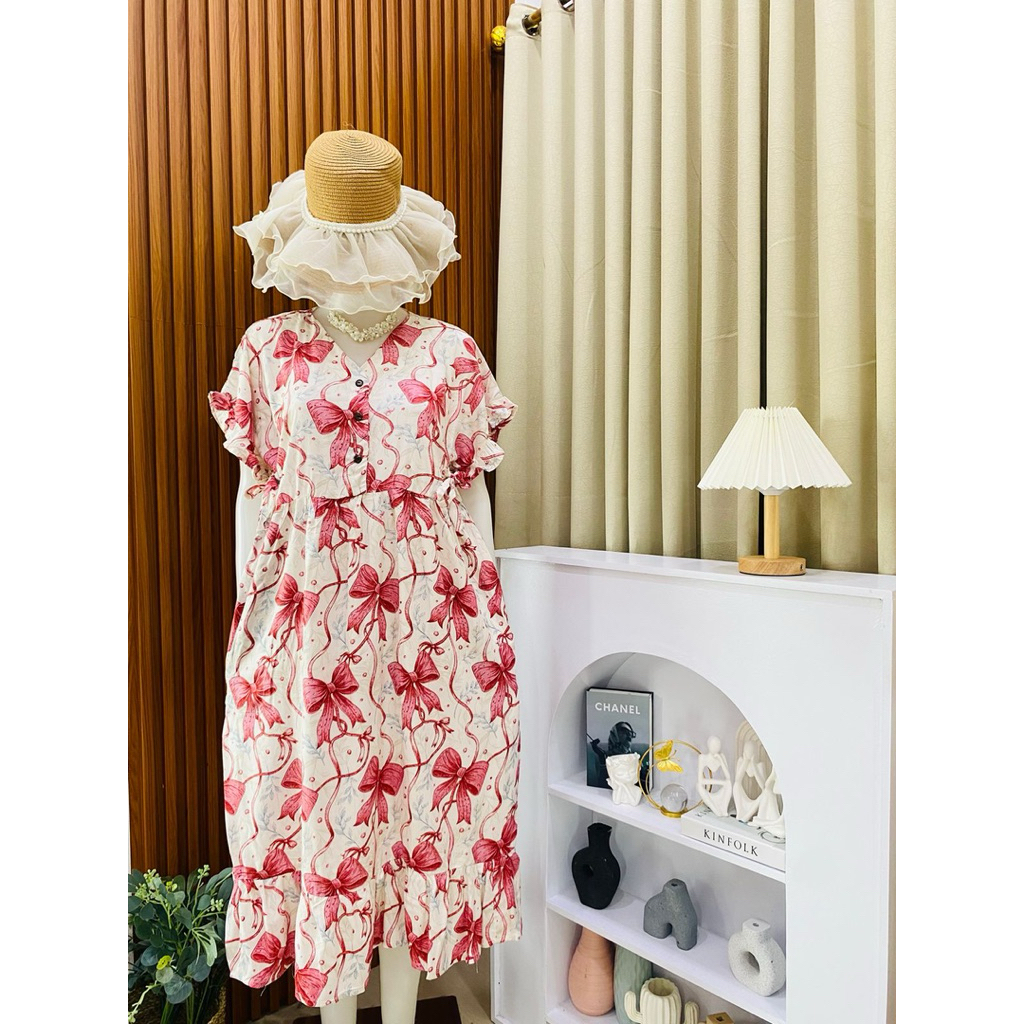 Dress Nagita Dres Hamil Daster Menyusui Daster Rayon