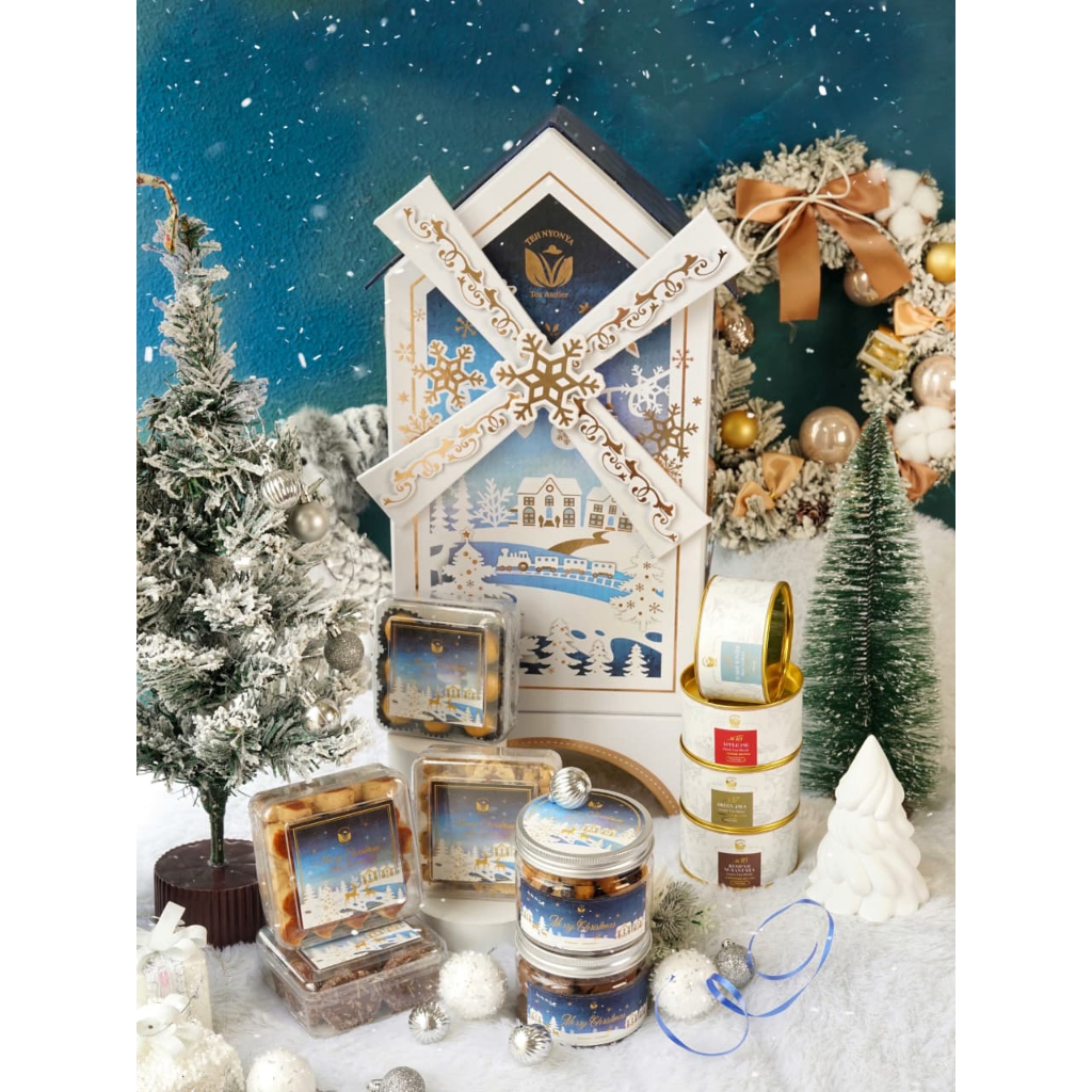 Teh Nyonya - Hampers Christmas Edition - Rudolf Box [Hampers Natal - Box Hampers Premium]