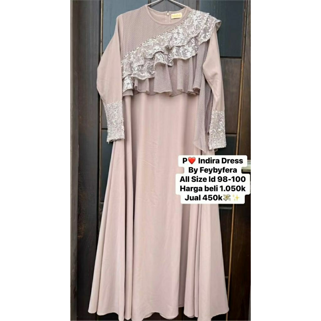 Preloved Indira Dress By Feybyfera