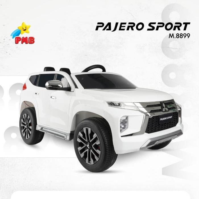 mobil aki anak pmb m8899 pajero sport mainan mobilan aki remote pajero sport pmb