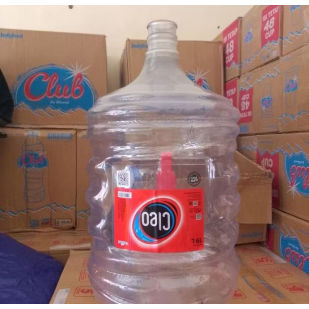 GALON CLEO KOSONG GALON AIR MINUM KOSONG 19 LITER HITS