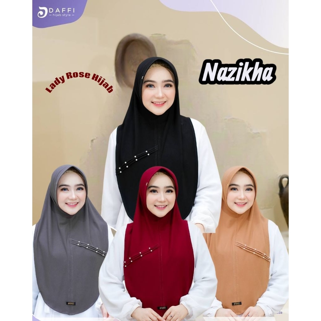 Hijab Instant Nazikha by Daffi Hijab