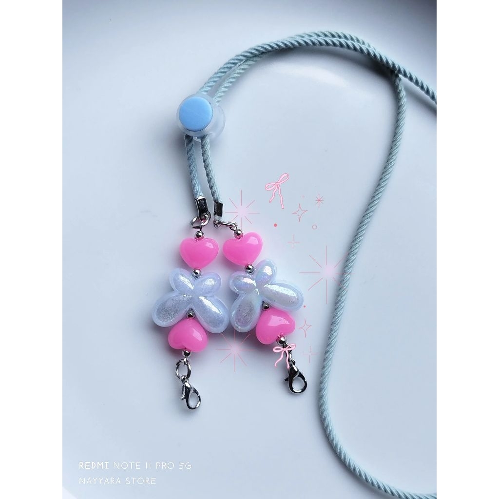 Tali masker | konektor masker | strap masker | konektor masker | Souvenir Wedding | Souvenir Ultah |