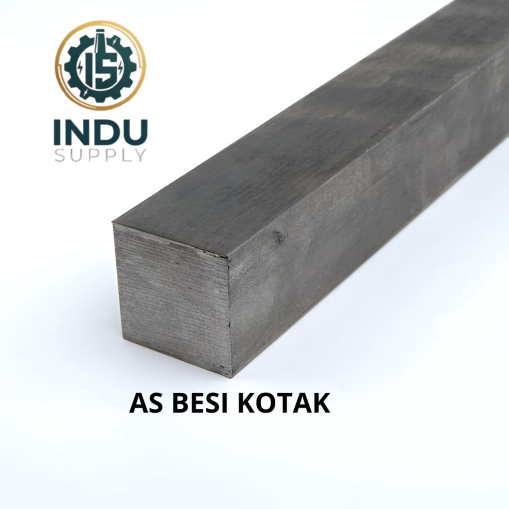 AS BESI KOTAK 10x10mm x 2 meter
