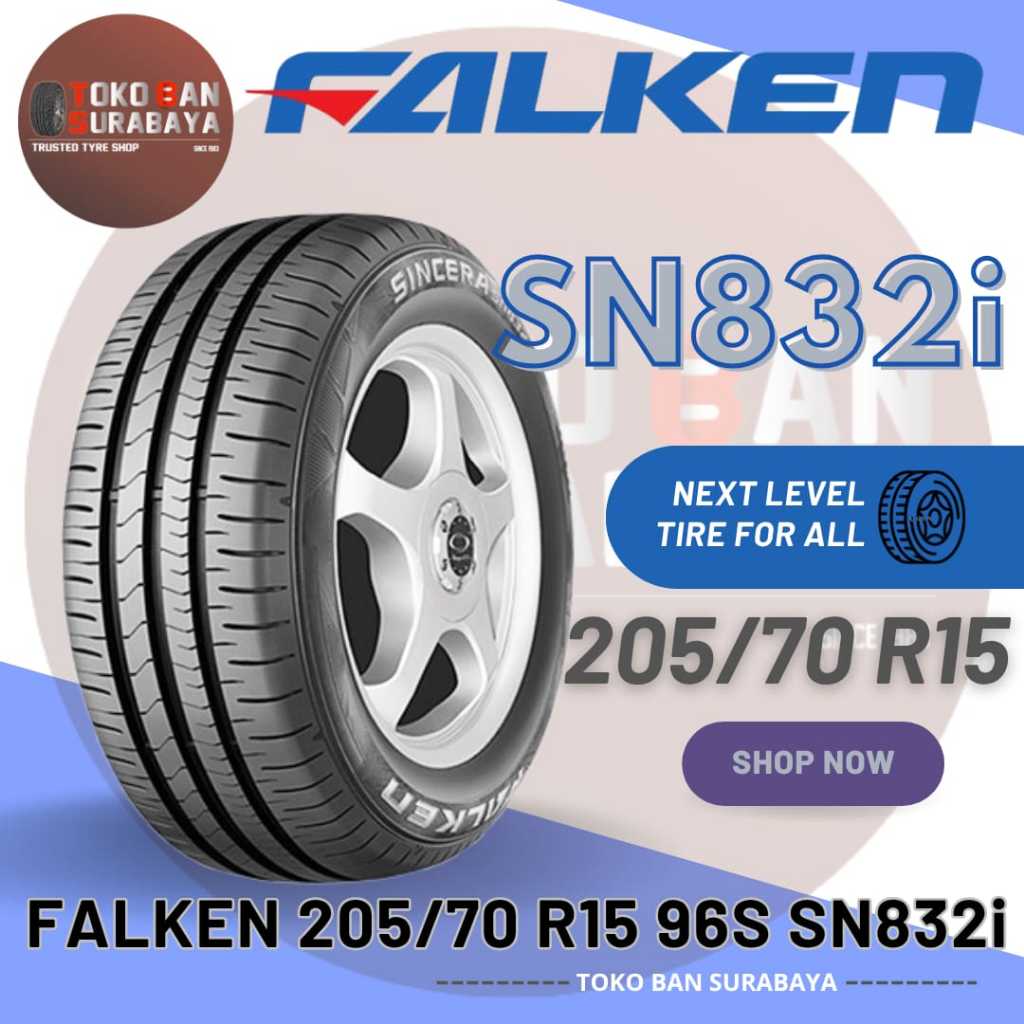 Ban FALKEN 205/70R15 SN832i 205/70/15 20570R15 205/70-15 20570 205/70 R15 R 15 SN 832i 832 i