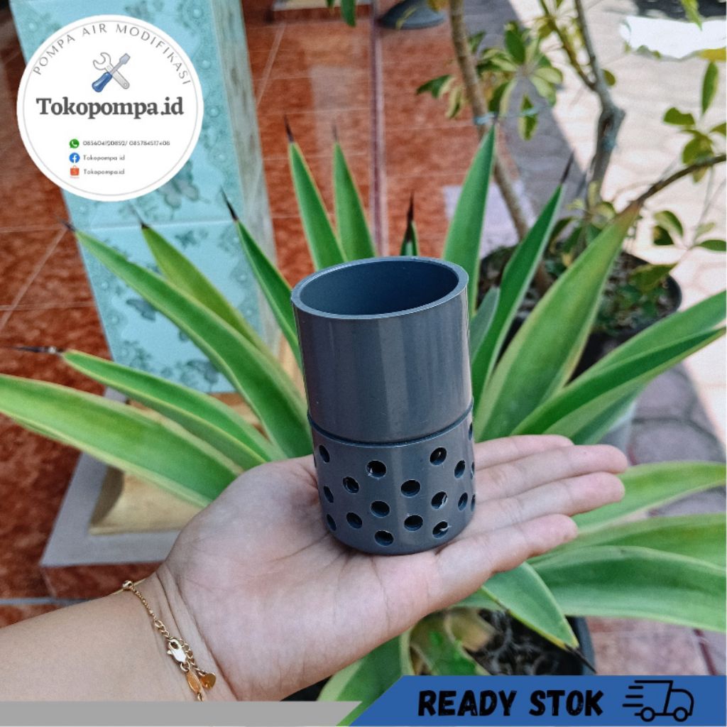 Tusen klep mini pompa air 1,5 inch tusen klep saringan pipa ukuran 1,5 dim klep pompa diesel