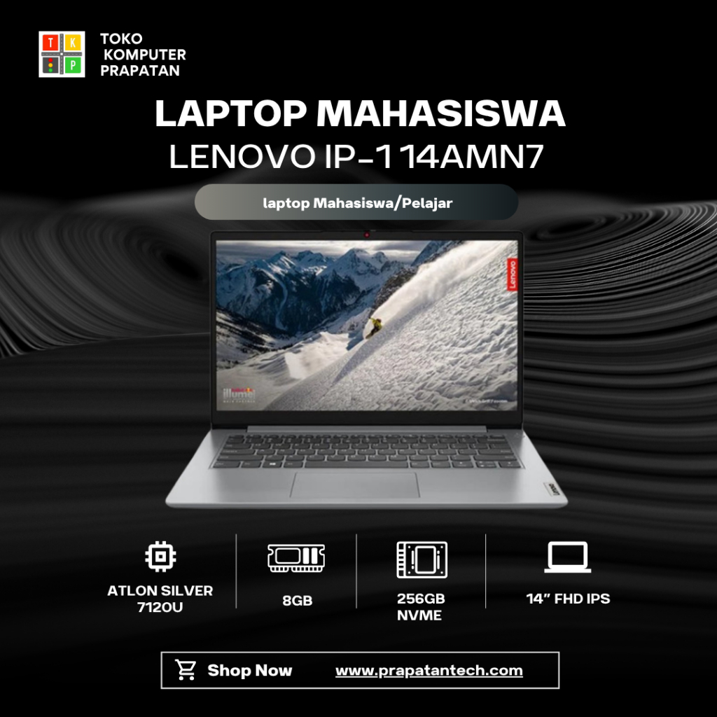 Laptop Lenovo Ideapad 1 Ip1 14amn7