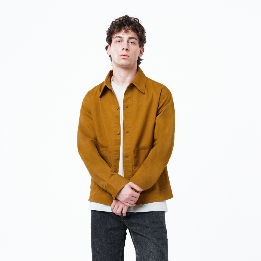 CELCIUS Collar Jacket LIN001642C Brown