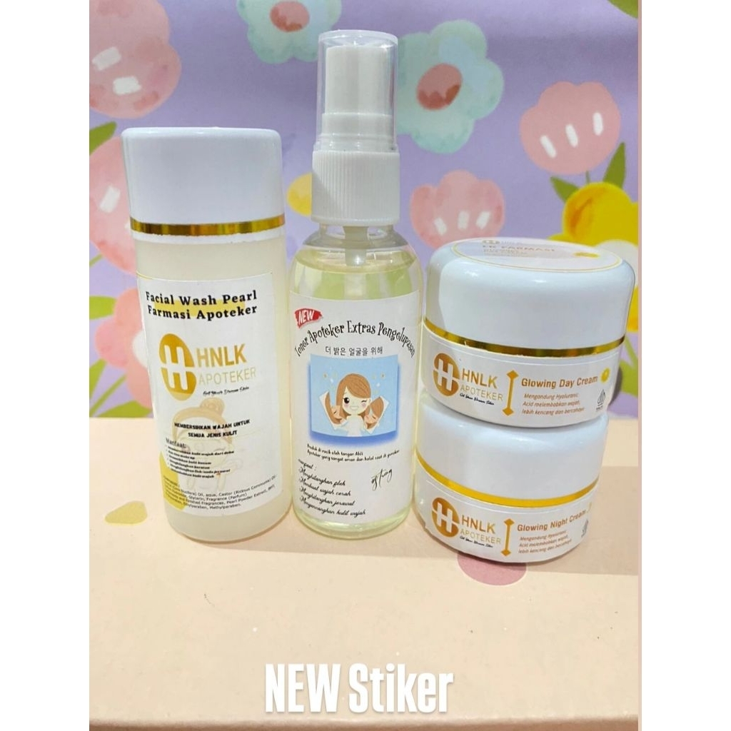 Paket Cream HN Apoteker Ekstra Pengelupasan Size Reguler (Free Gift)