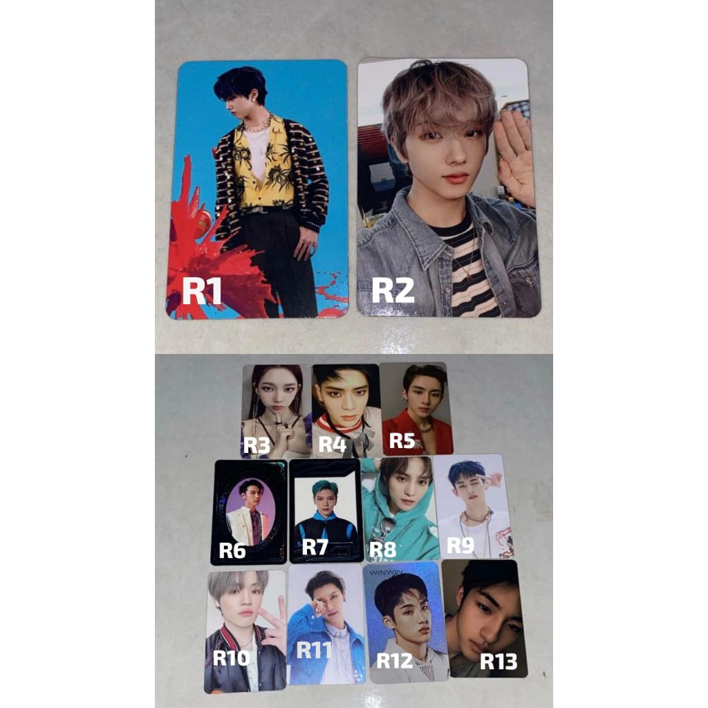 (Ready CLEARANCE Baca Desc) Photocard PC Jisung Karina Jaehyun Ten WinWin YangYang Chenle WayV NCT 1