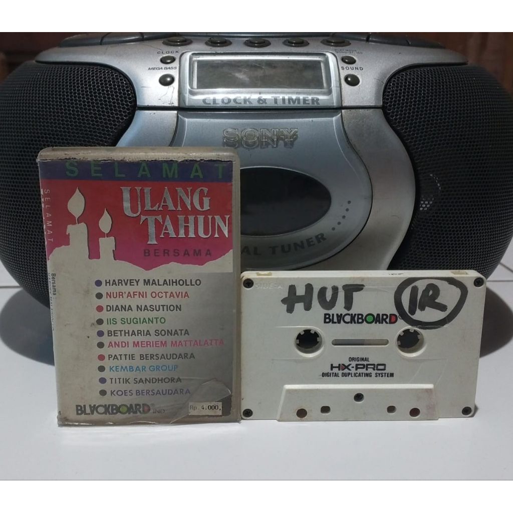 Kaset Pita Selamat Ulang Tahun