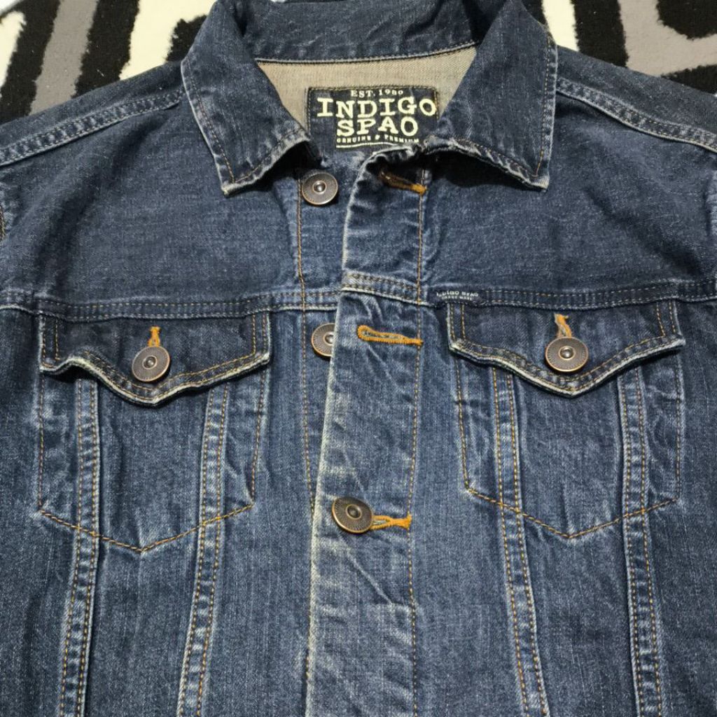 jaket jeans indigo spao