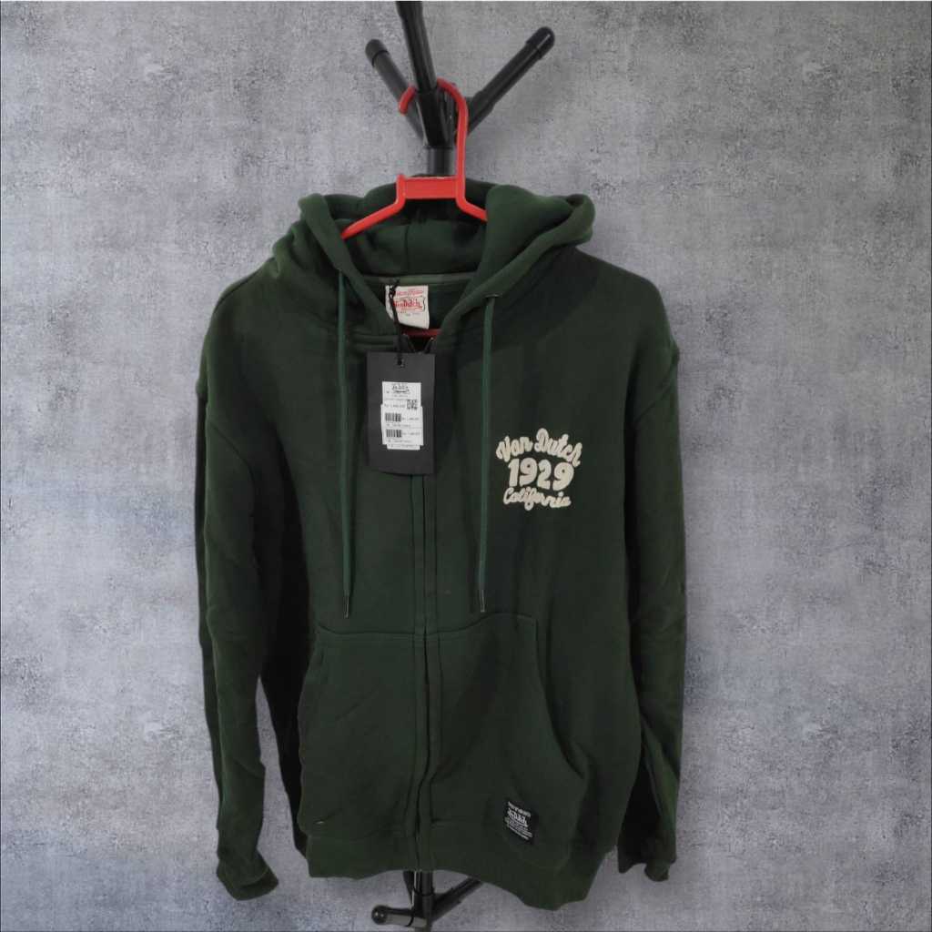 Jaket Hoodie Pria Wanita Von Dutch 1184 Original - Outerwear Jacket Branded Mall - Jaket Hoodie Teba