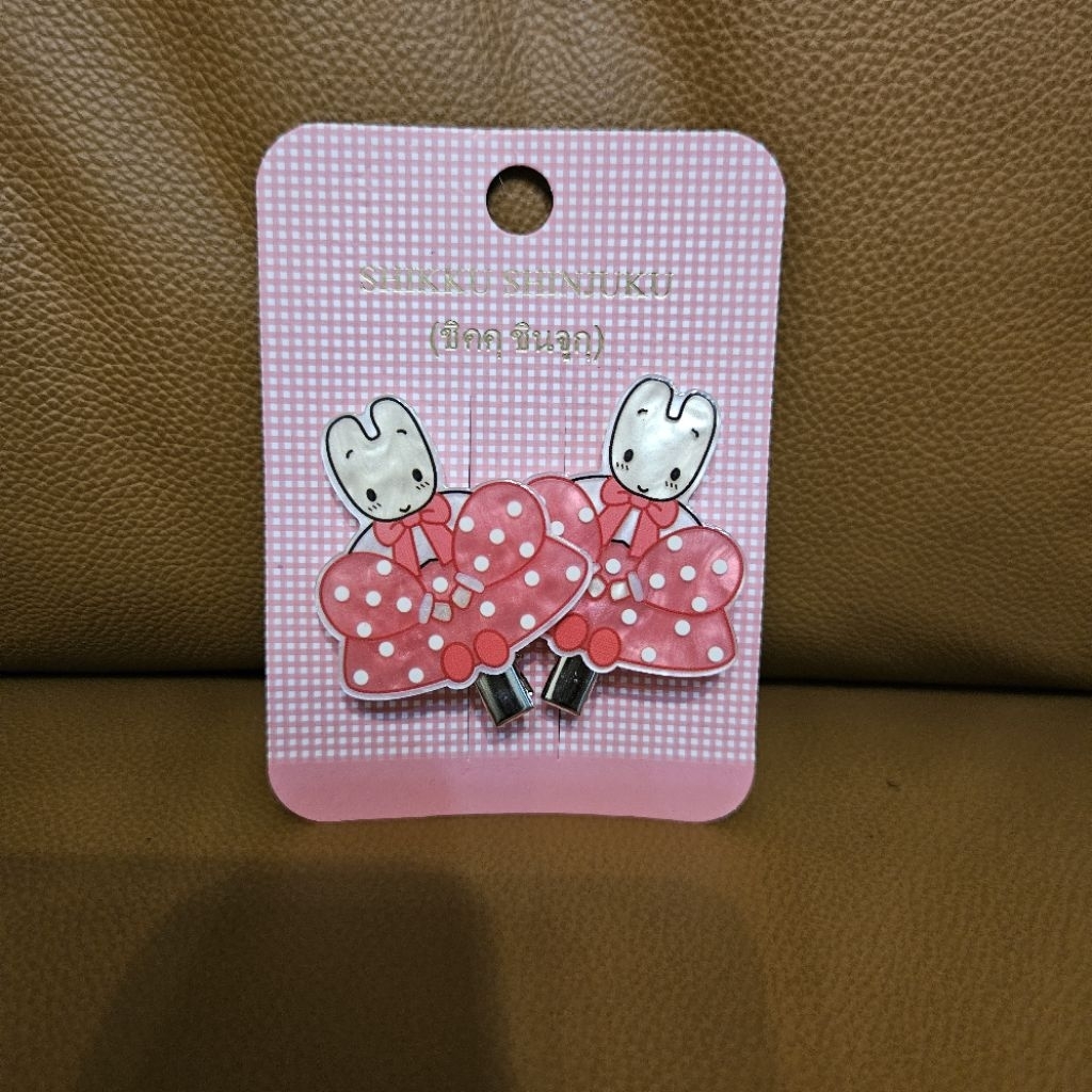 Marron Cream Hair Clip Jepitan Rambut Marron Cream Sepasang Ready New