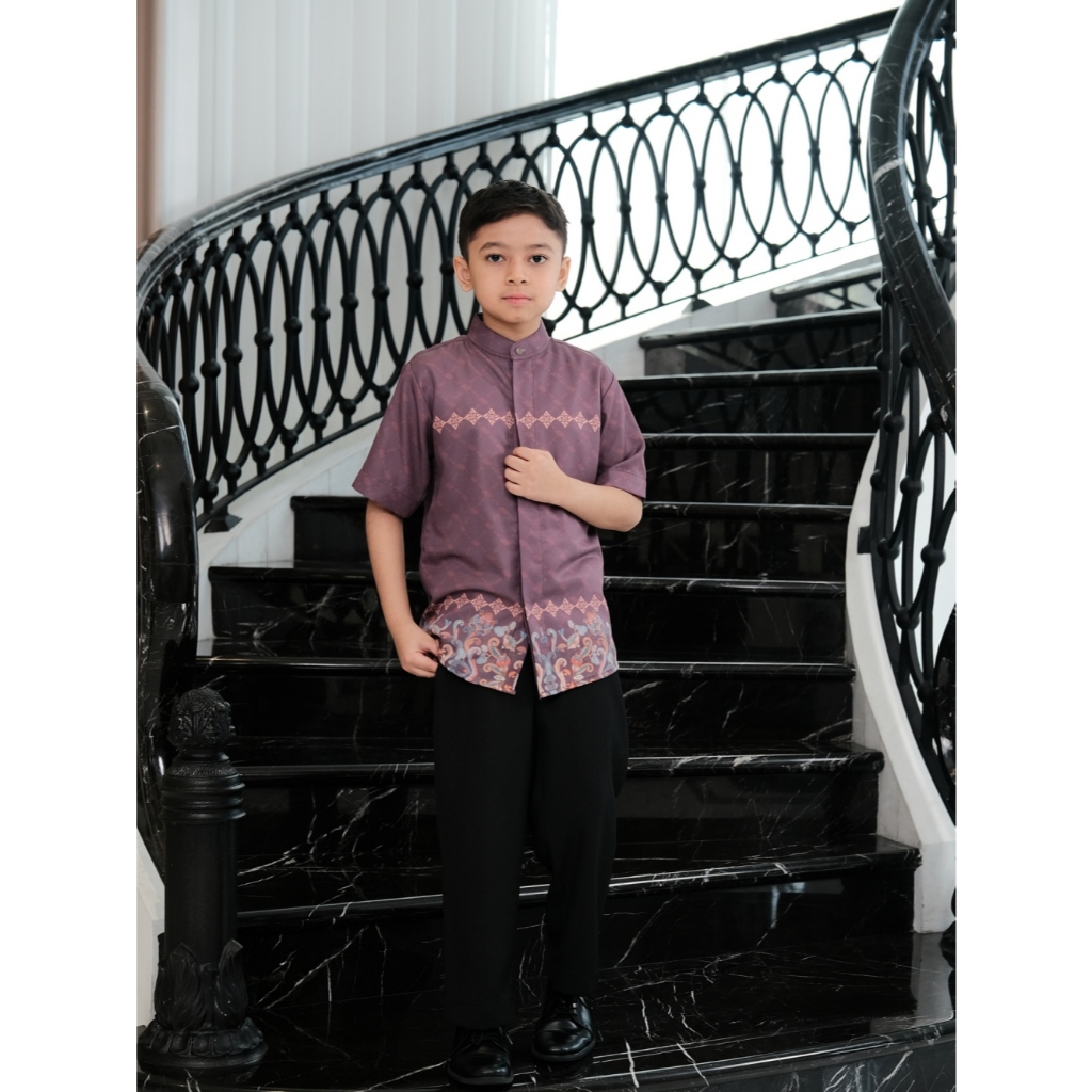 Alcavella - Zaura Lyraa Kids Koko | Baju Koko Anak Muslim Premium