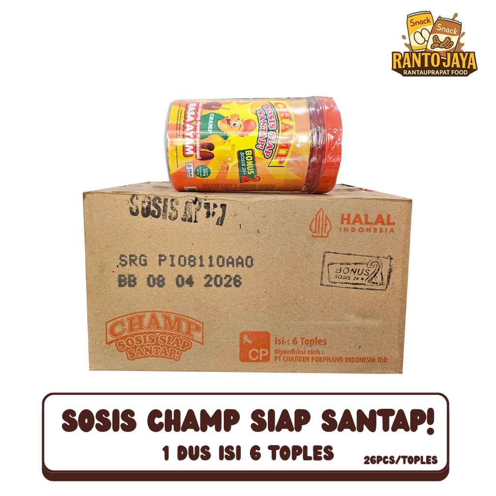1 Dus Sosis CHAMP Siap Santap